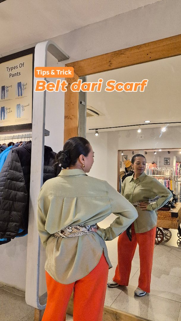 Tips & Trick..

Kali ini Livingroom bagikan video membuat ikat pinggang dari Scarf.

Yuk langsung aja disimak videonya.. 

#factoryoutlet #outlet #bogor #tips #tips&trick