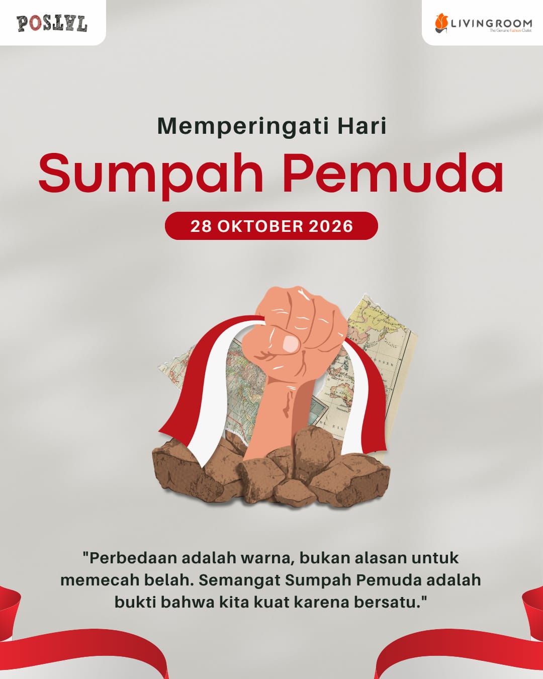 Selamat Hari Sumpah Pemuda - 28 Oktober 2026
#sumpahpemuda #2026❤️ #outlet #bogor